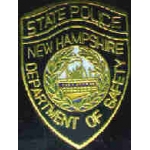 NEW HAMPSHIRE STATE POLICE MINI PATCH PIN